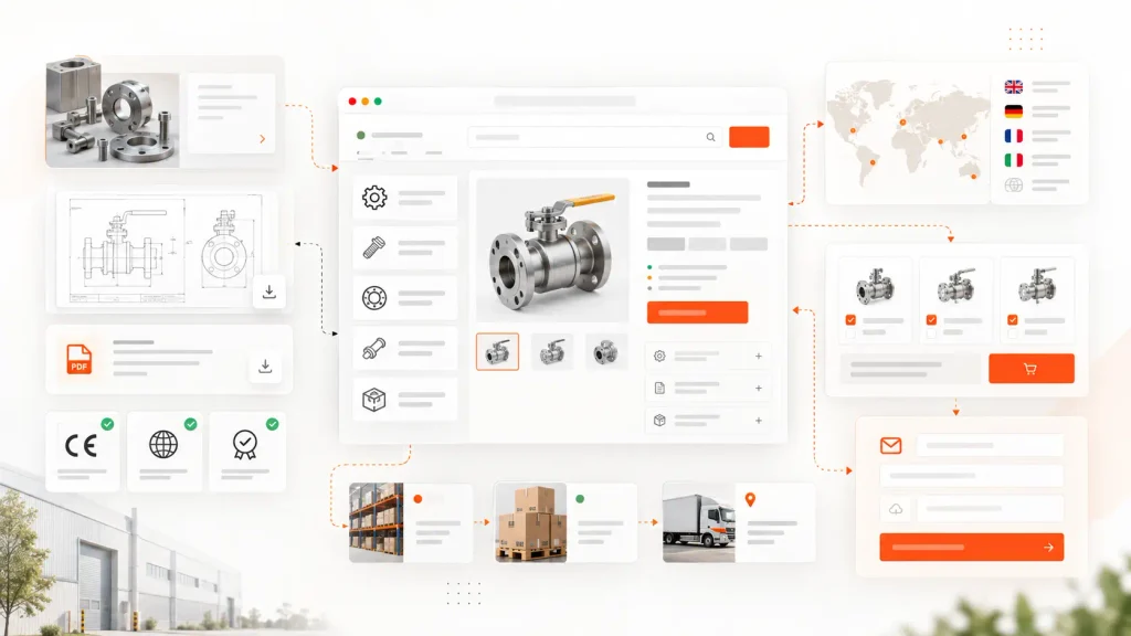 Buleko 2000 B2B сайт и резултат от запитванията след старта
